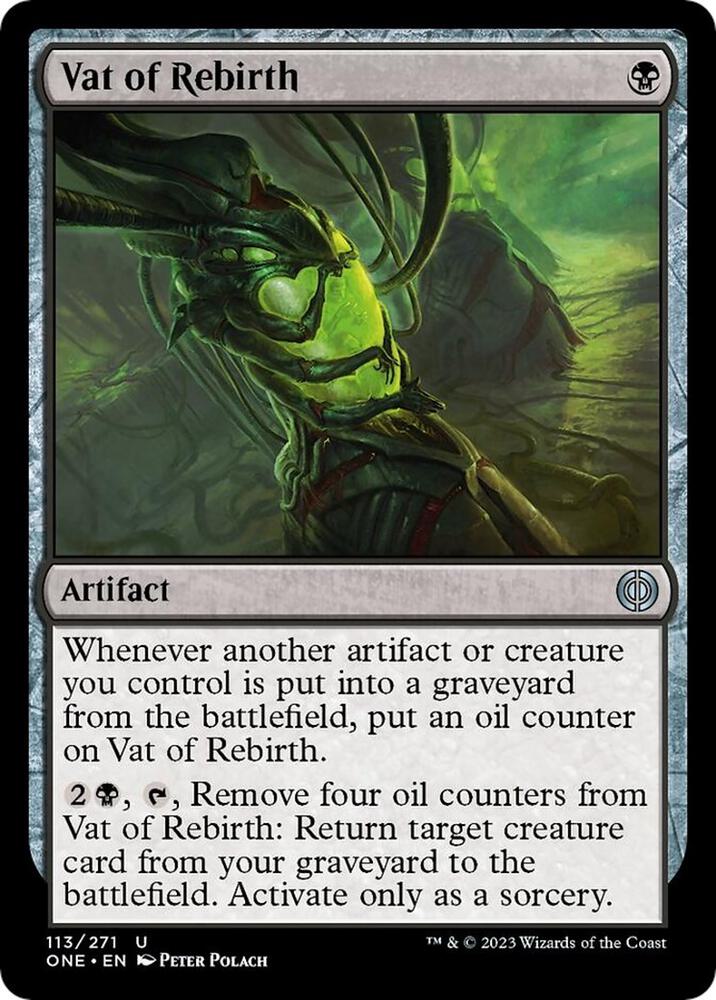 Vat of Rebirth (113) [Phyrexia: All Will Be One]