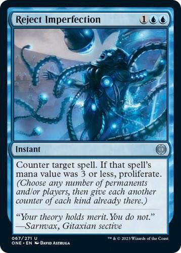 Reject Imperfection (67) [Phyrexia: All Will Be One]