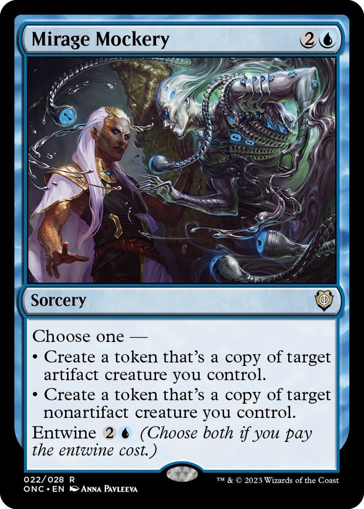 Mirage Mockery (22) [Phyrexia: All Will Be One Commander]