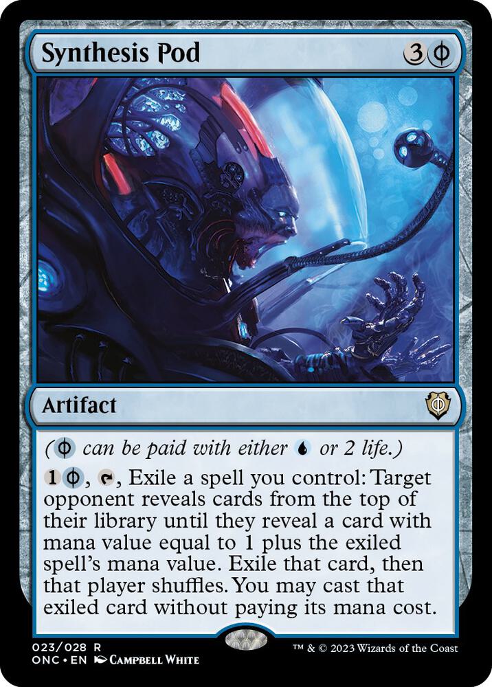 Synthesis Pod (23) [Phyrexia: All Will Be One Commander]