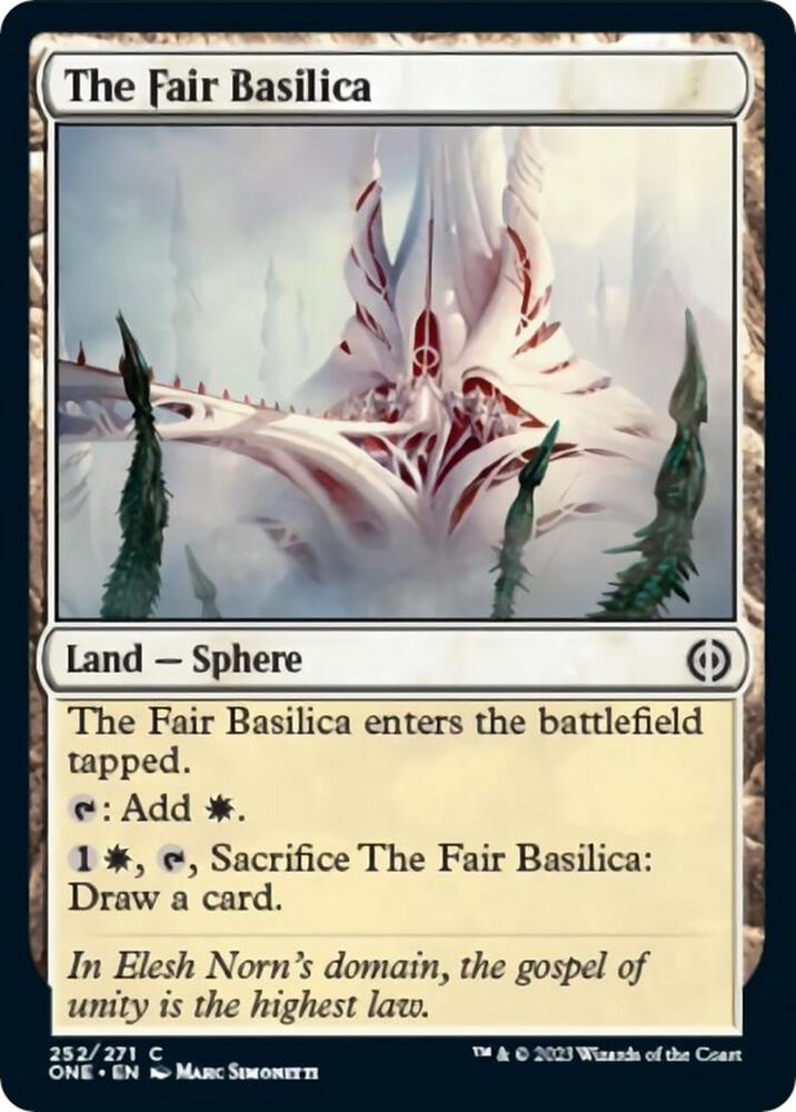 The Fair Basilica (252) [Phyrexia: All Will Be One]