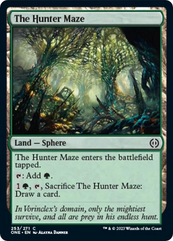 The Hunter Maze (253) [Phyrexia: All Will Be One]