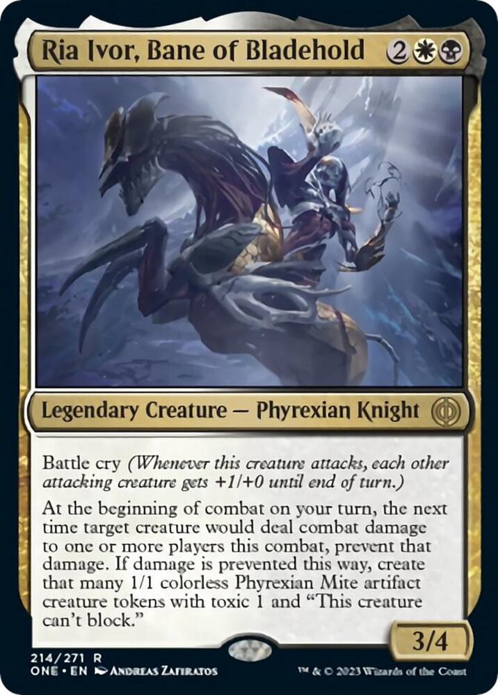 Ria Ivor, Bane of Bladehold (214) [Phyrexia: All Will Be One]