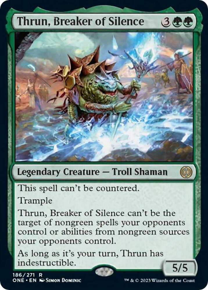 Thrun, Breaker of Silence (186) [Phyrexia: All Will Be One]