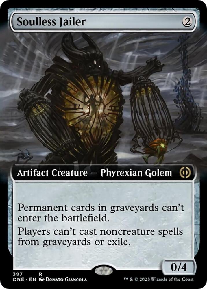 Soulless Jailer (Extended Art) (397) [Phyrexia: All Will Be One] [Extended Art]