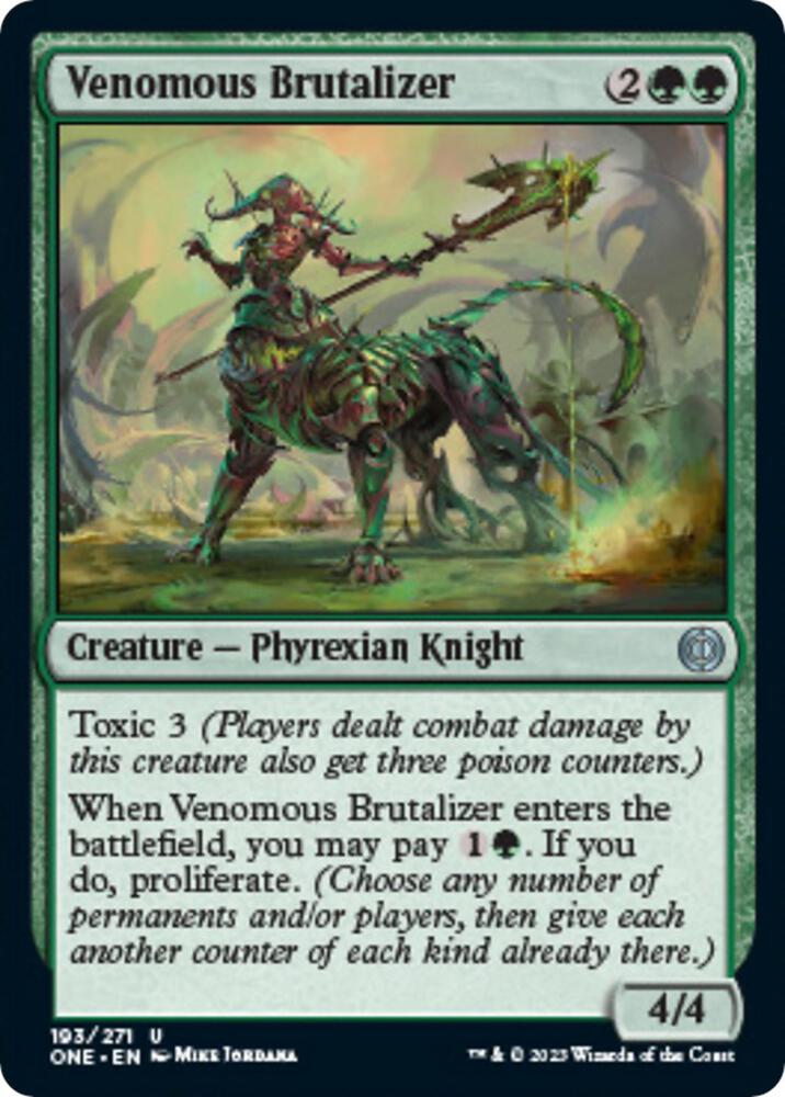 Venomous Brutalizer (193) [Phyrexia: All Will Be One]