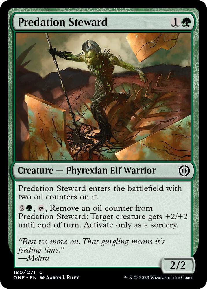 Predation Steward (180) [Phyrexia: All Will Be One]