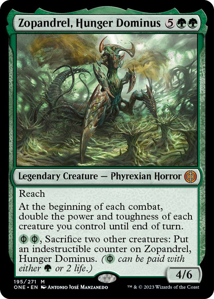 Zopandrel, Hunger Dominus (195) [Phyrexia: All Will Be One]