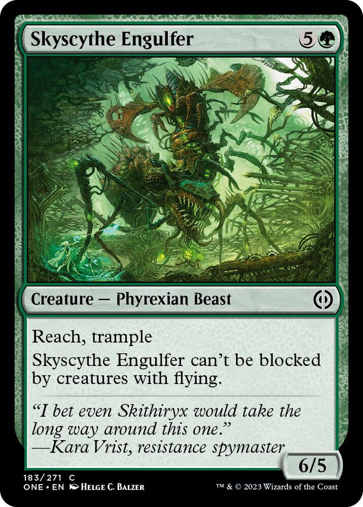 Skyscythe Engulfer (183) [Phyrexia: All Will Be One]