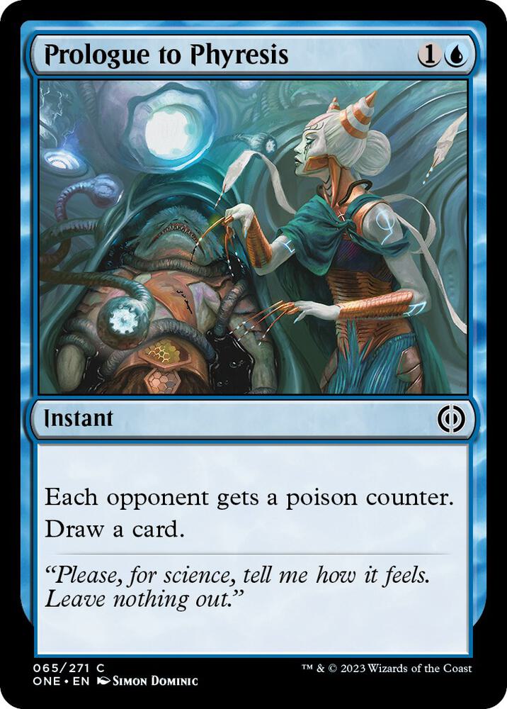 Prologue to Phyresis (65) [Phyrexia: All Will Be One]