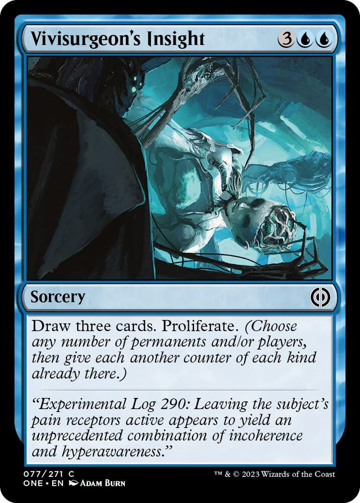 Vivisurgeon's Insight (77) [Phyrexia: All Will Be One]