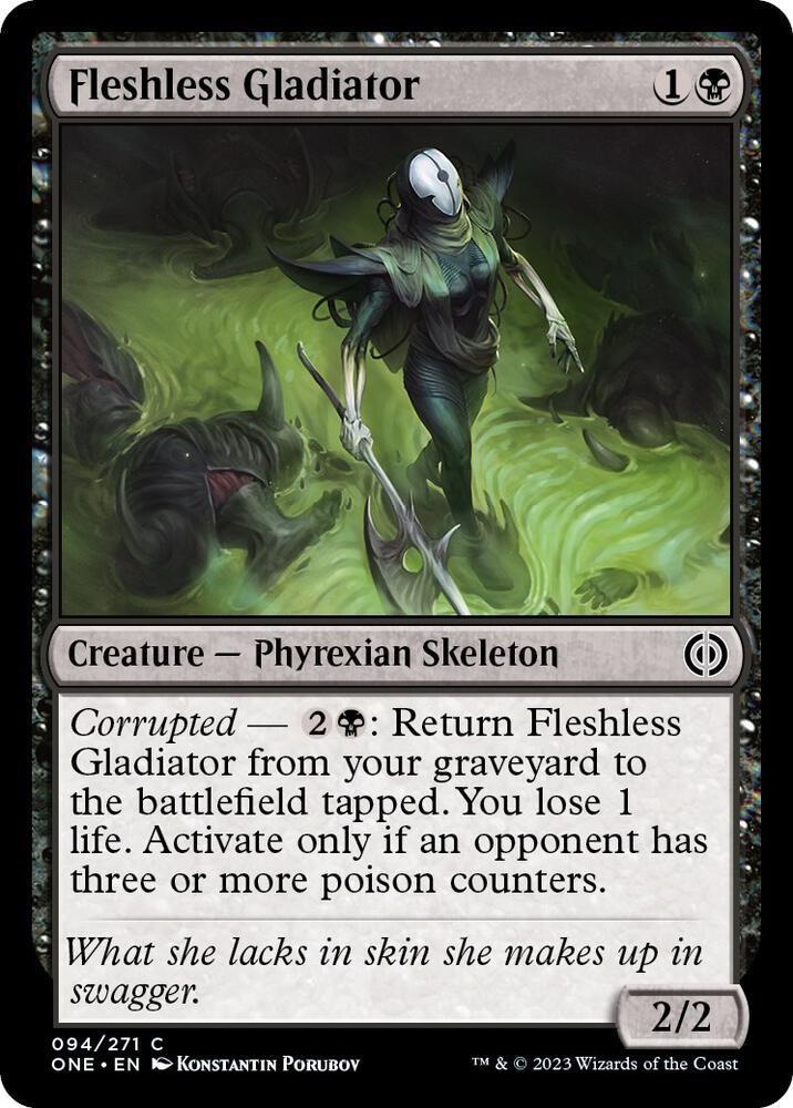 Fleshless Gladiator (94) [Phyrexia: All Will Be One]