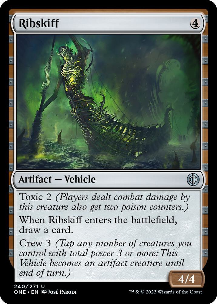 Ribskiff (240) [Phyrexia: All Will Be One]