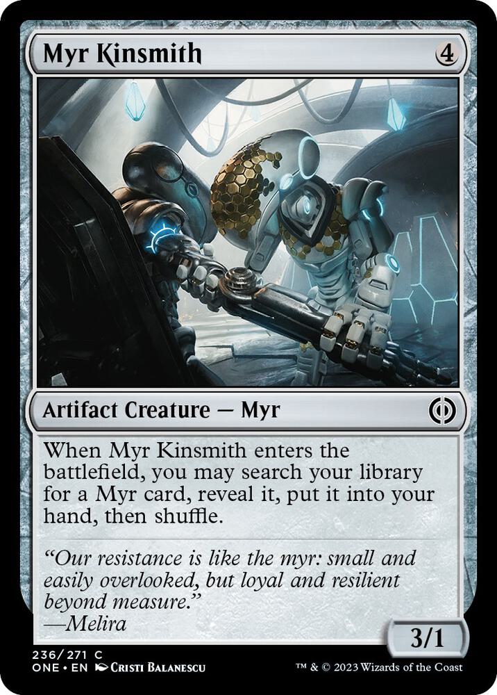 Myr Kinsmith (236) [Phyrexia: All Will Be One]