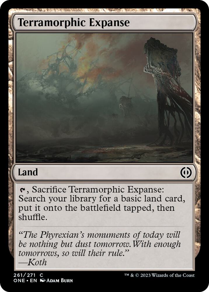 Terramorphic Expanse (261) [Phyrexia: All Will Be One]