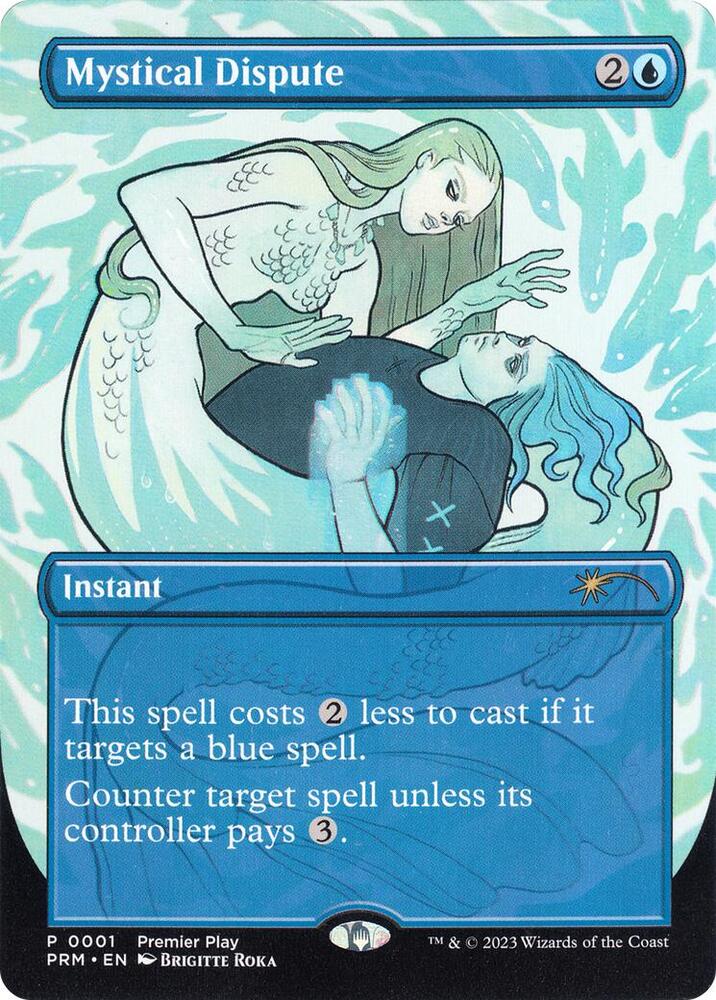 Mystical Dispute (1) [Pro Tour Promos] [Borderless]