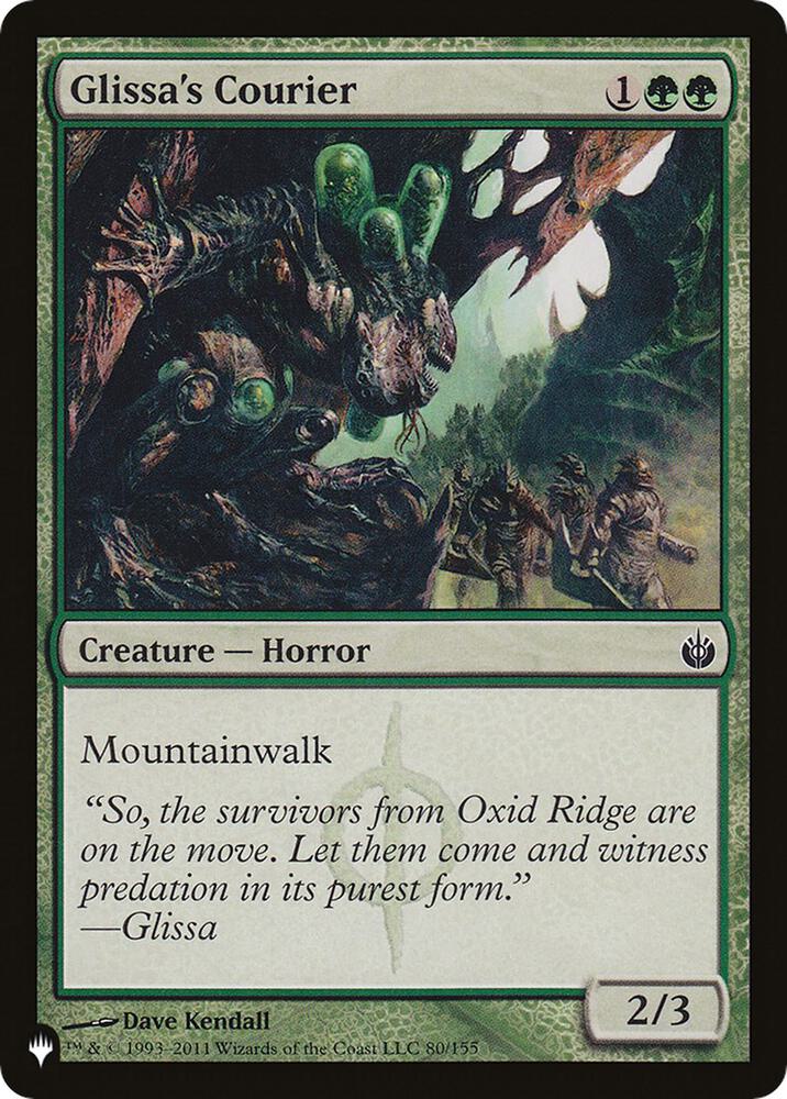 Glissa's Courier (80/155) [The List]