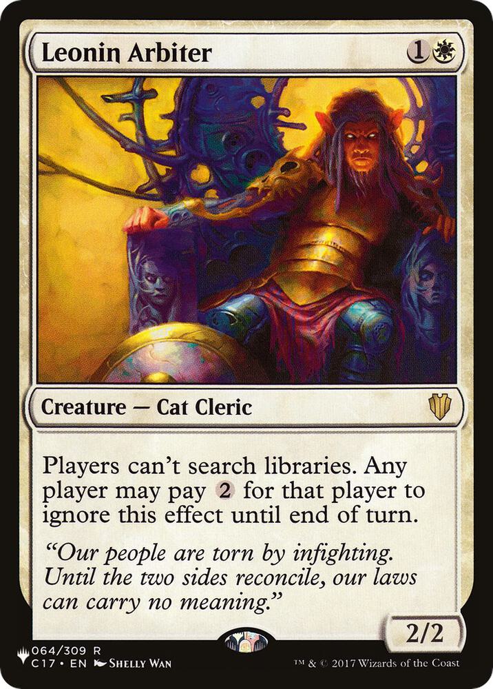 Leonin Arbiter (064/309) [The List]