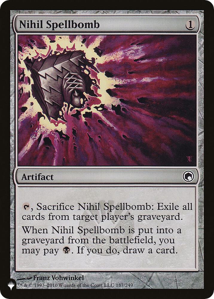 Nihil Spellbomb (187/249) [The List]