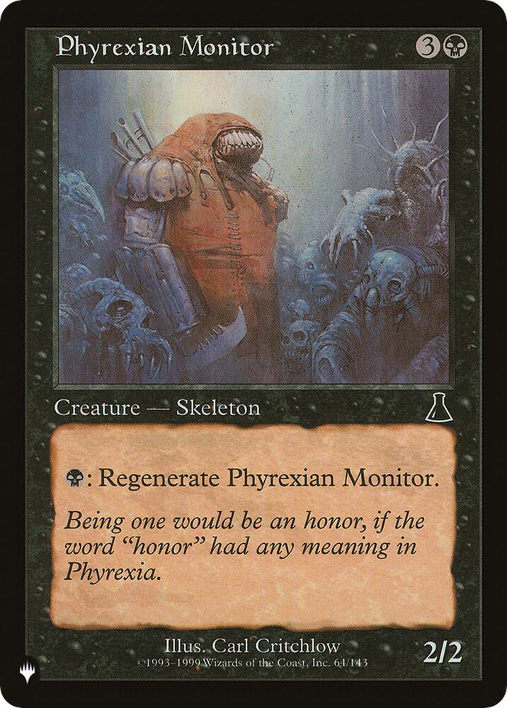 Phyrexian Monitor (64/143) [The List]
