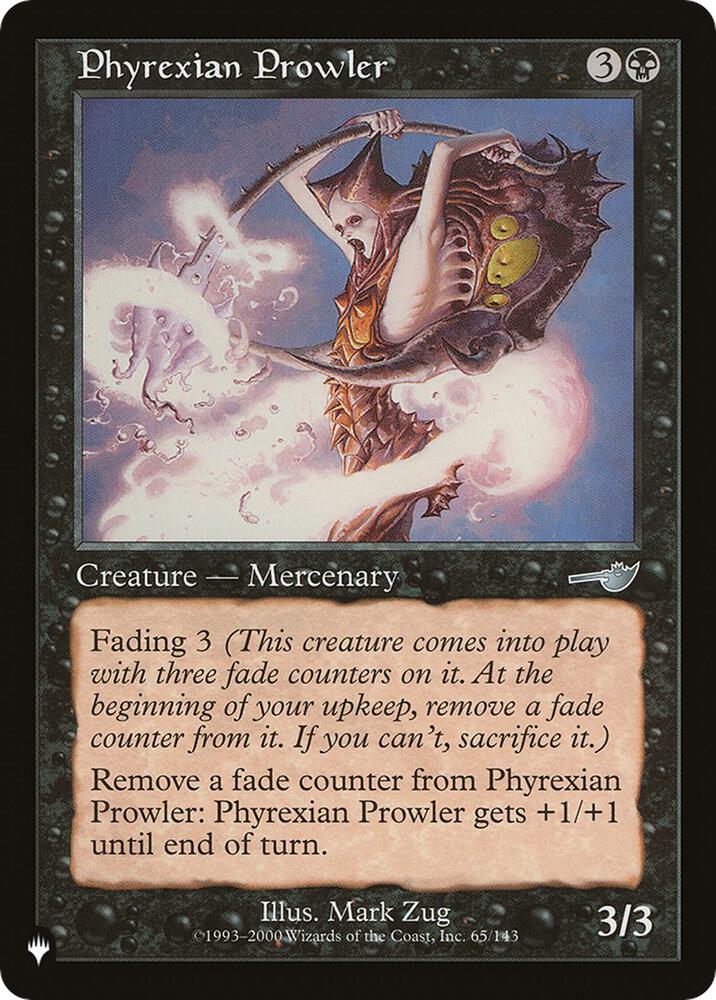Phyrexian Prowler (65/143) [The List]