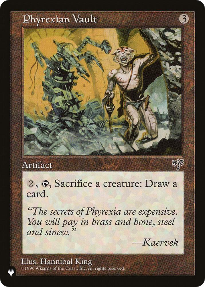 Phyrexian Vault (MIR-316) [The List]