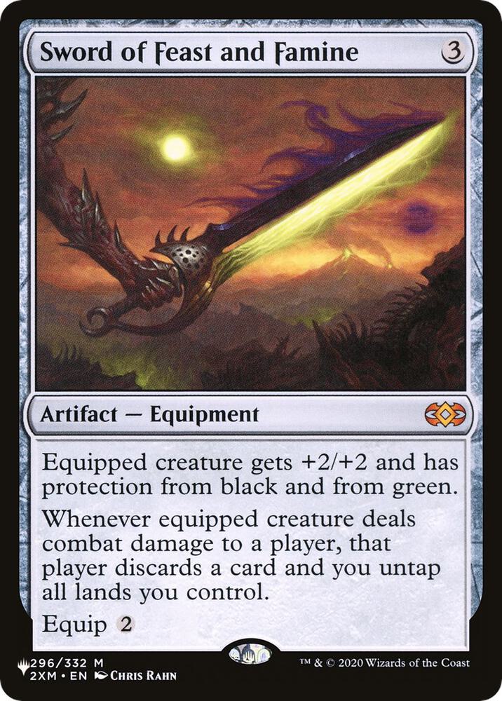 Sword of Feast and Famine (296/332) [The List]
