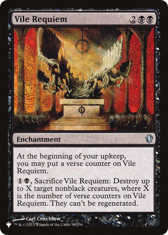 Vile Requiem (C13) (98/356) [The List]