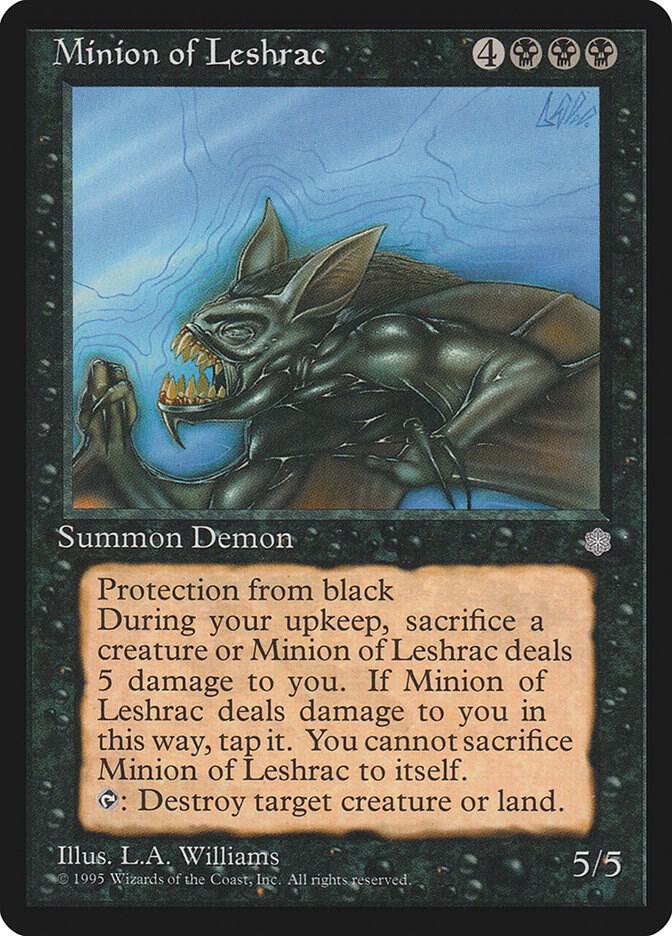 Minion of Leshrac (150) [Ice Age]