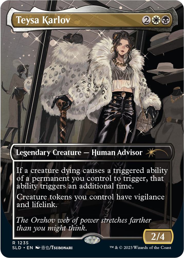 Teysa Karlov (1235) [Secret Lair Drop] [Borderless]
