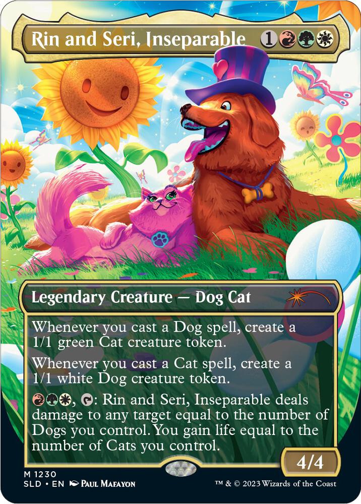Rin and Seri, Inseparable (1230) [Secret Lair Drop] [Borderless]