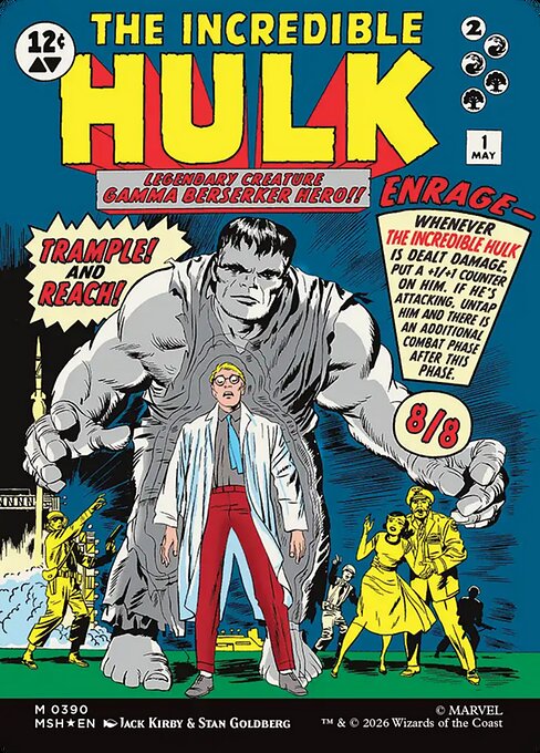 Bruce Banner (Borderless) (0390) [Marvel Super Heroes] Reverse