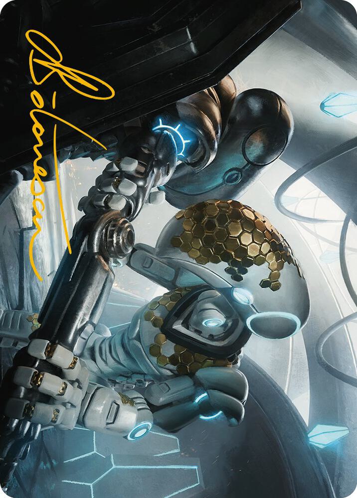 Myr Kinsmith Art Card (Gold-Stamped Signature) (56) [Phyrexia: All Will Be One Art Series]