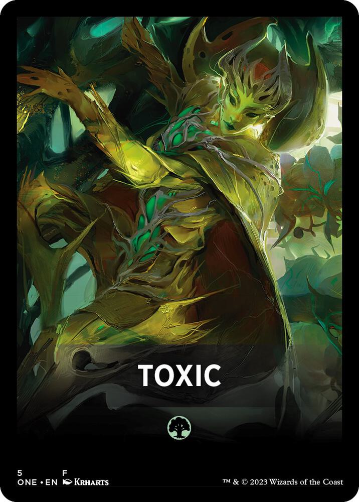 Toxic Theme Card (5) [Phyrexia: All Will Be One]