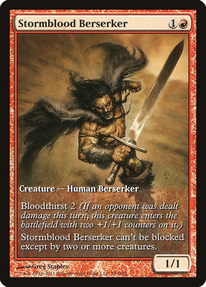 Stormblood Berserker (156) [Game Day Promos]