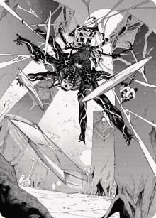 Kaito, Dancing Shadow Art Card (78/81) [Phyrexia: All Will Be One Art Series]
