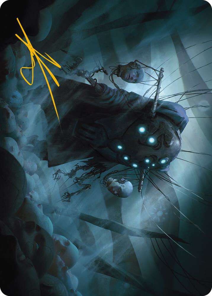 Meldweb Curator Art Card (Gold-Stamped Signature) (16) [Phyrexia: All Will Be One Art Series]