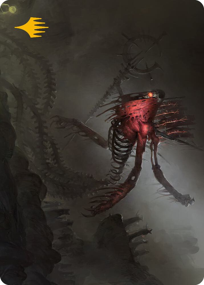 Drivnod, Carnage Dominus Art Card (Gold-Stamped Signature) (20) [Phyrexia: All Will Be One Art Series]