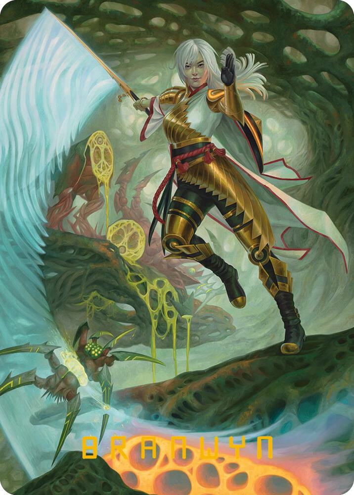 The Eternal Wanderer Art Card (Gold-Stamped Signature) (3) [Phyrexia: All Will Be One Art Series]
