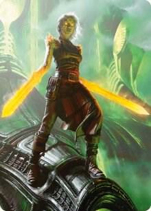 Nahiri, the Unforgiving Art Card (51/81) [Phyrexia: All Will Be One Art Series]