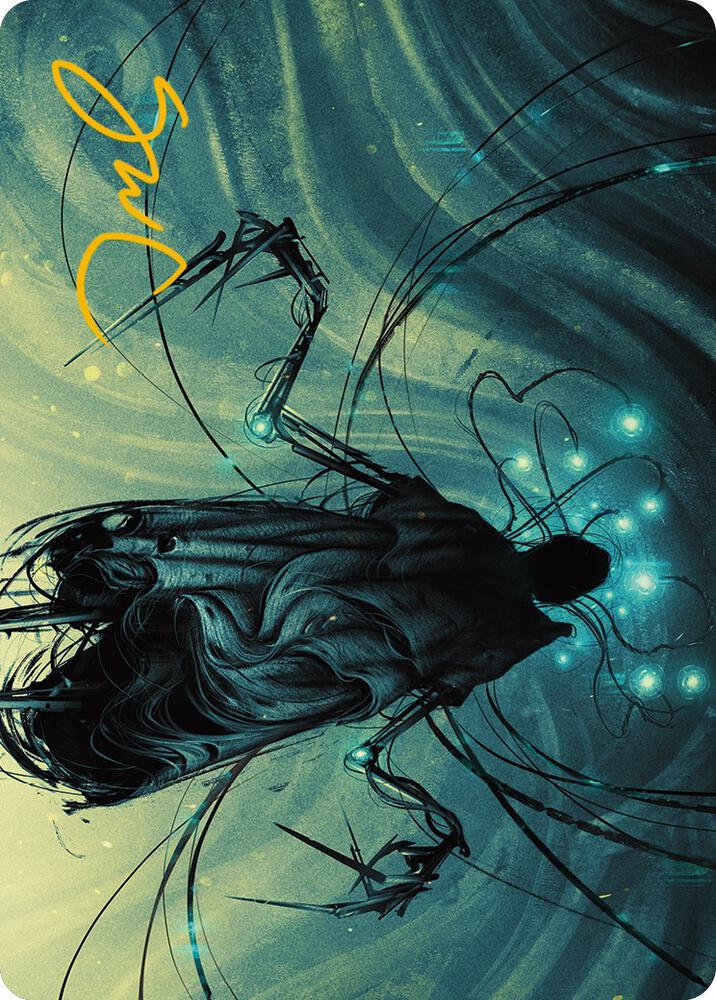 Ichor Synthesizer Art Card (Gold-Stamped Signature) (14) [Phyrexia: All Will Be One Art Series]