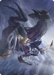 Ria Ivor, Bane of Bladehold Art Card (53) [Phyrexia: All Will Be One Art Series]