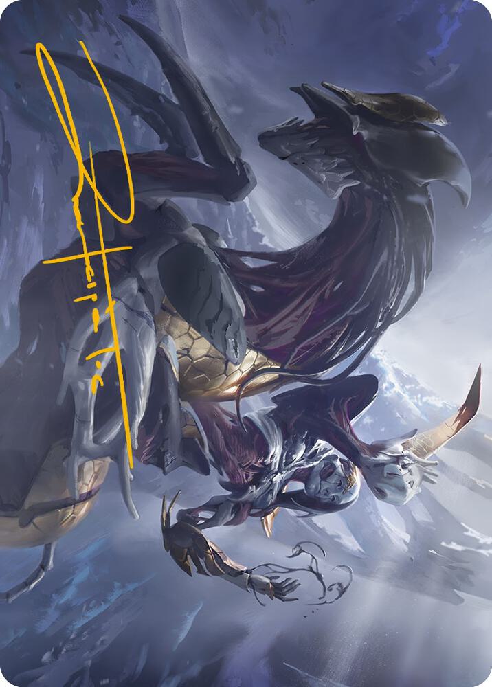 Ria Ivor, Bane of Bladehold Art Card (Gold-Stamped Signature) (53) [Phyrexia: All Will Be One Art Series]