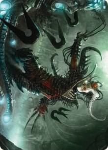 Vraan, Executioner Thane Art Card (24) [Phyrexia: All Will Be One Art Series]