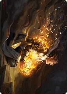 Vanish into Eternity Art Card (10) [Phyrexia: All Will Be One Art Series]