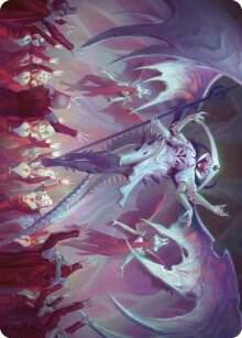 Atraxa, Grand Unifier Art Card (45/81) [Phyrexia: All Will Be One Art Series]