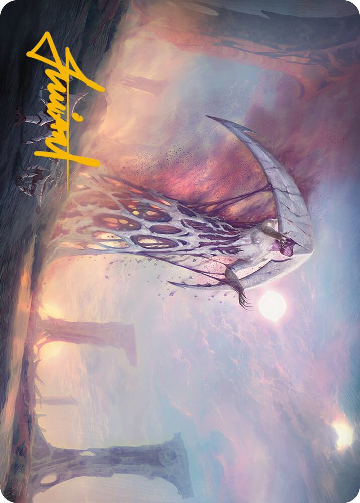 White Sun's Twilight Art Card (Gold-Stamped Signature) (11) [Phyrexia: All Will Be One Art Series]