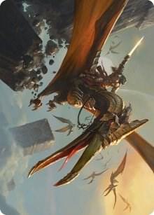 Skyhunter Strike Force Art Card (9) [Phyrexia: All Will Be One Art Series]