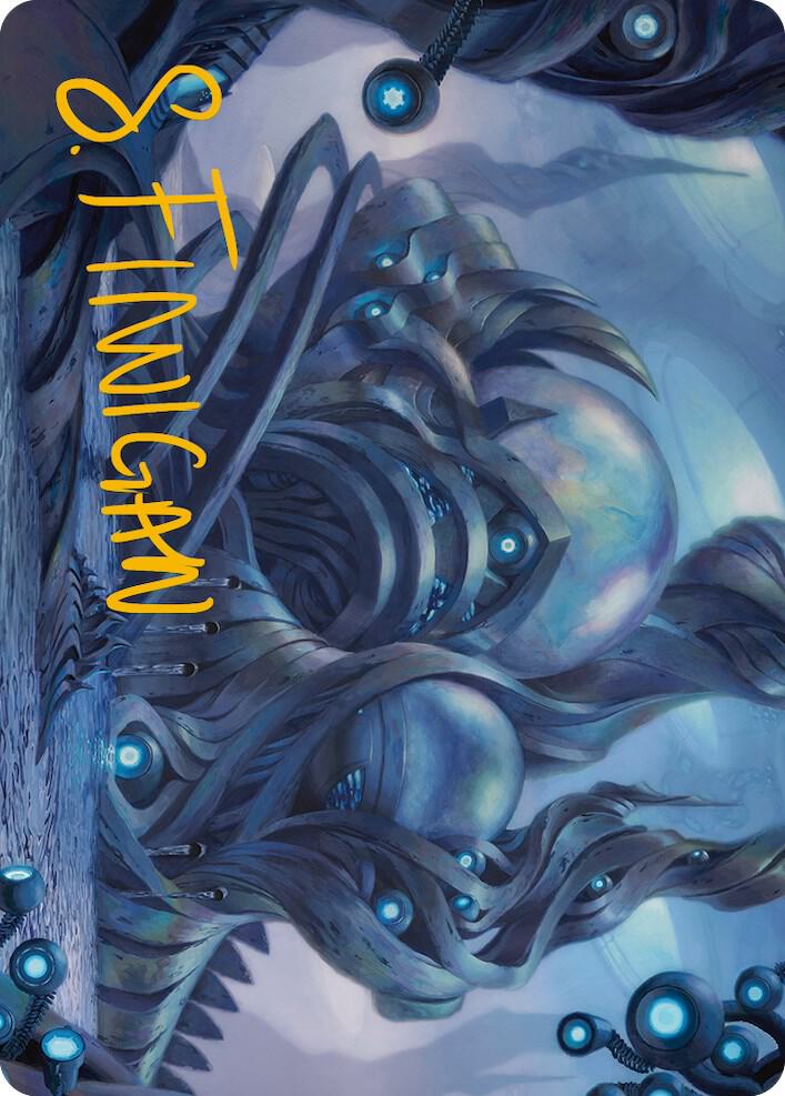 The Surgical Bay Art Card (Gold-Stamped Signature) (62) [Phyrexia: All Will Be One Art Series]