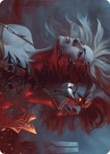 Thrill of Possibility Art Card (36) [Phyrexia: All Will Be One Art Series]